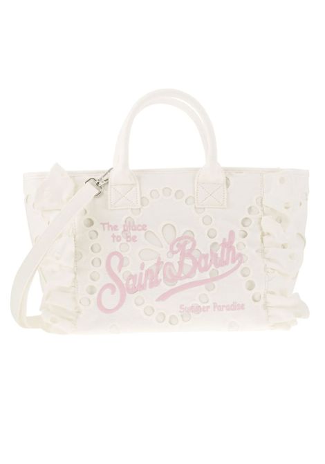 Borsa piccola Mc2 Saint Barth Colette volant bianca pizzo sangallo MC2 SAINT BARTH | Borse | COLETTEVOLANTN03778H1021